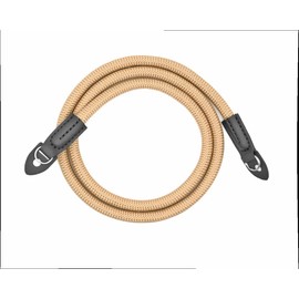 wieehtes Camera Strap Made of Rope: 105 cm Nylon Climbing Rope Camera Neck Shoulder Strap for Mirrorless/Small Cameras (Brown)