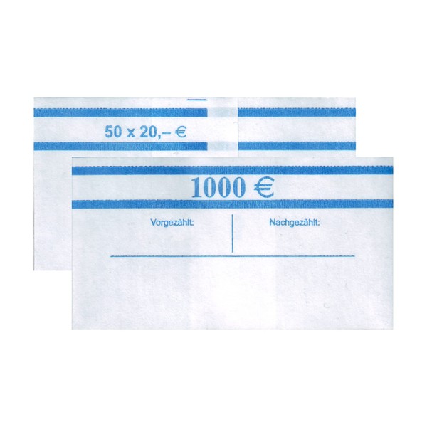 Euro Banknotes Economy Offer | 20 x Sleeves 50 x