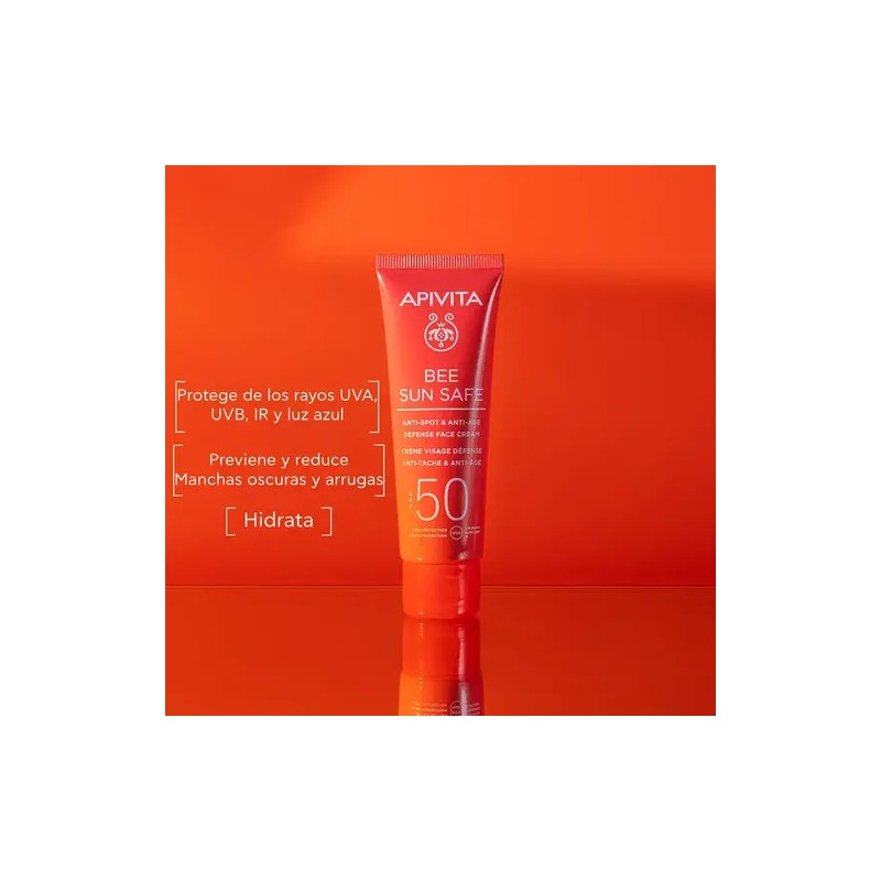 Apivita Bee Sun Safe Crema Antiedad Y Antimanchas Spf50 50ml