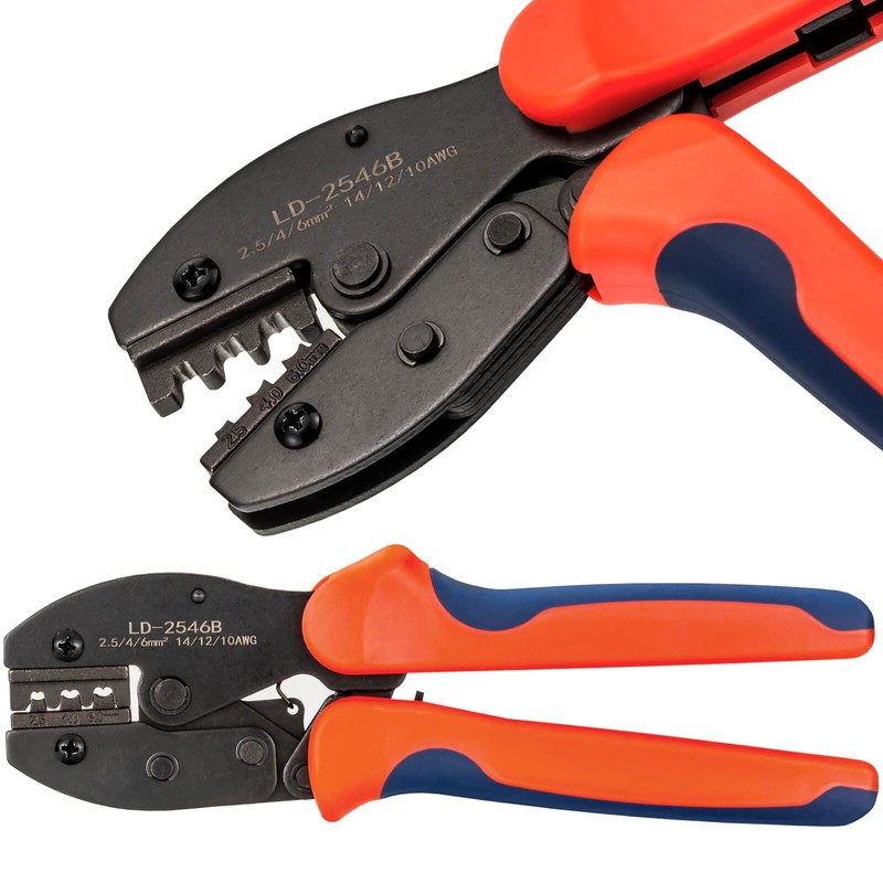 HB-DIGITAL Solar crimp set: 2x solar plugs for solar modules