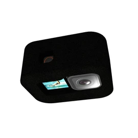 Windproof Foam Cover for GoPro Hero 13 / Hero 12 / Hero 11 / Hero 10 / Hero 9 Black