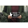 Texas Quiet Blackout License Plate Replica #QPTW Auto Tag Black
