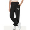 EXARUS Girls' Sweatpants 3 Pack Sweat Pants Kids with Pockets