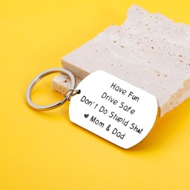 TI-EDC Stocking Stuffers for Teen Girls Boys, Christmas Gifts for Teen Girls 2024, Dont Do Stupid Sht Keychain, Gag Gifts, Funny Gifts for Teen Boys Girls from Mom Dad