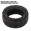 90/55‑6 Tire Rubber Shock Buffering Vacuum Tubeless Tyre Replacement for