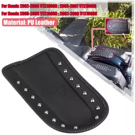 Unbranded Studs Rear Fender Bib Solo Seat Black Fit For Honda VTX1800C Cast VTX1800R Retro