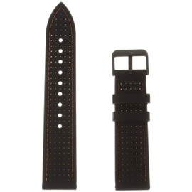 Hadley Roma MS3351RAG200 Black Silicone Watch Band