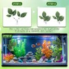 3 Pack Betta Fish Leaf Hammock, Multi Leaf Design, Aquarium