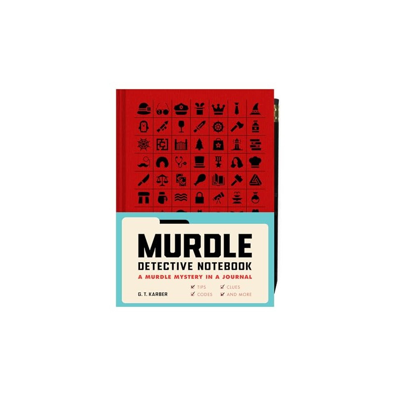 Murdle Detective Notebook: A Murdle Mystery in a Journal―with Tips,