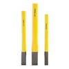 BE-TOOL Wood Chisel 3/8" 1/2" 5/8" Cold Chisels Bolster Flat