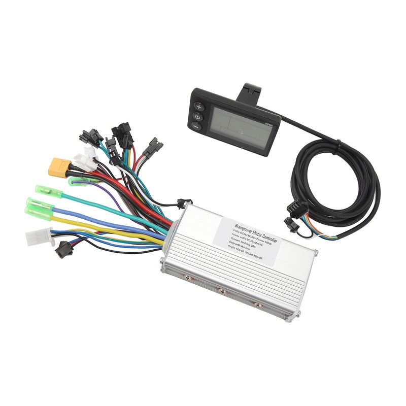Electric Bike Controller Set 36V 48V 60V 500W 28A Brushless