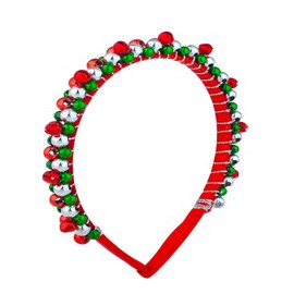 Soochat Christmas Headband Bell Headband Holiday Hair Hoop for for Women Girls Party Decoration