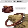 YZROHYI Leather Cord Flat 5 mm Brown Leather Strap Sold