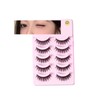 Small Devil False Eyelashes, Set of 5, Compatible with Natural