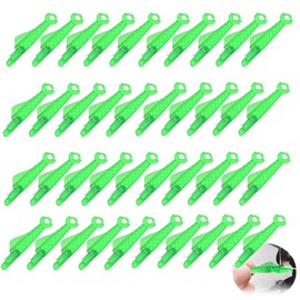 40PCS Generic Fish Mouth Sewing Machine Needle Threader, Granmagazz 2024 Upgrade Automatic Sewing Needle Threader, Fish Type Needle Threader, Quick Sewing Machine Loop Easy Selfthread Needle Threaders Tool