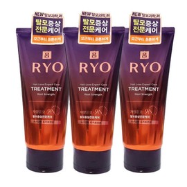 Ryo Jayangyunmo Hair Root Strengthening Treatment 330ml 3 pack / 려 자양윤모 모근강화 트리트먼트 330ml 3개팩