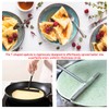 Crepe Spreader & Spatula Set, 3-Piece Offset T-Shaped 7" &