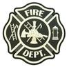 Glow Dark ACU Fire Fighter Dept EMS EMT Rescue Firemen