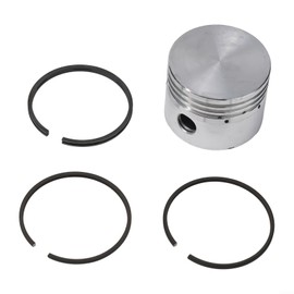 Air Compressor Piston Ring Set, Piston and Rings Replacement Kit for Air Compressor Air Pump Parts 42/47/48/51/65mm Diameter