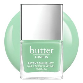 Butter London Patent Shine 10X Nail Lacquer - Offers Gel-Like Finish - Helps Prevent Breakage - Chip and Fade Resistant - Delivers Full Coverage Color