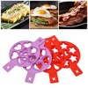 4pcs Pancake Mold 7 Hole Silicone Eggs Making Mold Nonstick