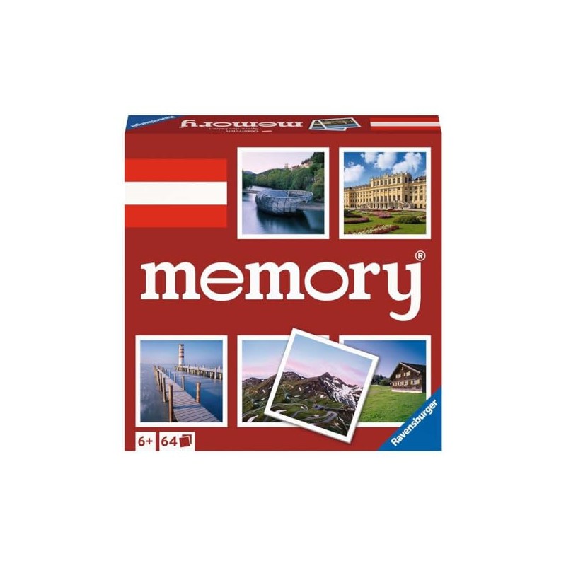 Ravensburger memory Austria - 20884 - The Classic Game with