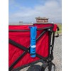 Fishing Rod Holders for Folding Wagon, Designed for Beach Fishing