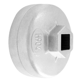 Bonsicoky 79mm 15 Flute Oil Filter Wrench, Cap Type Oil Filter Removal Tool Aluminum Oil Filter Cap Wrench for Cars (Model 904)