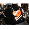 BIKE-label Tank Pad Orange Stripes Tank Protection Compatible with KTM