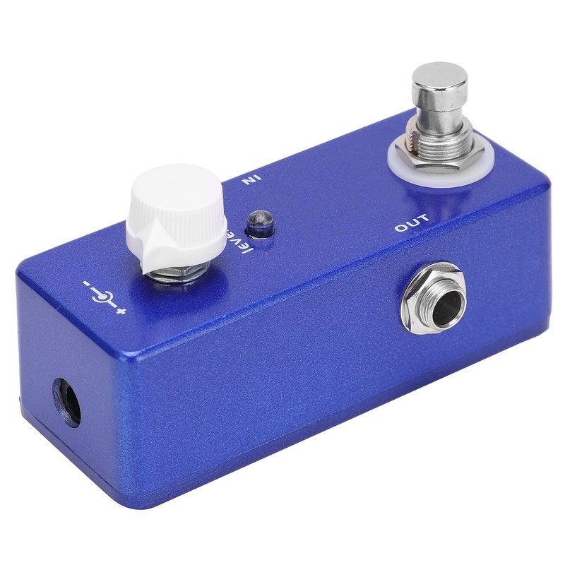 Guitar Effect Knob Control Adjustable Booster Pedal with DIP Switch