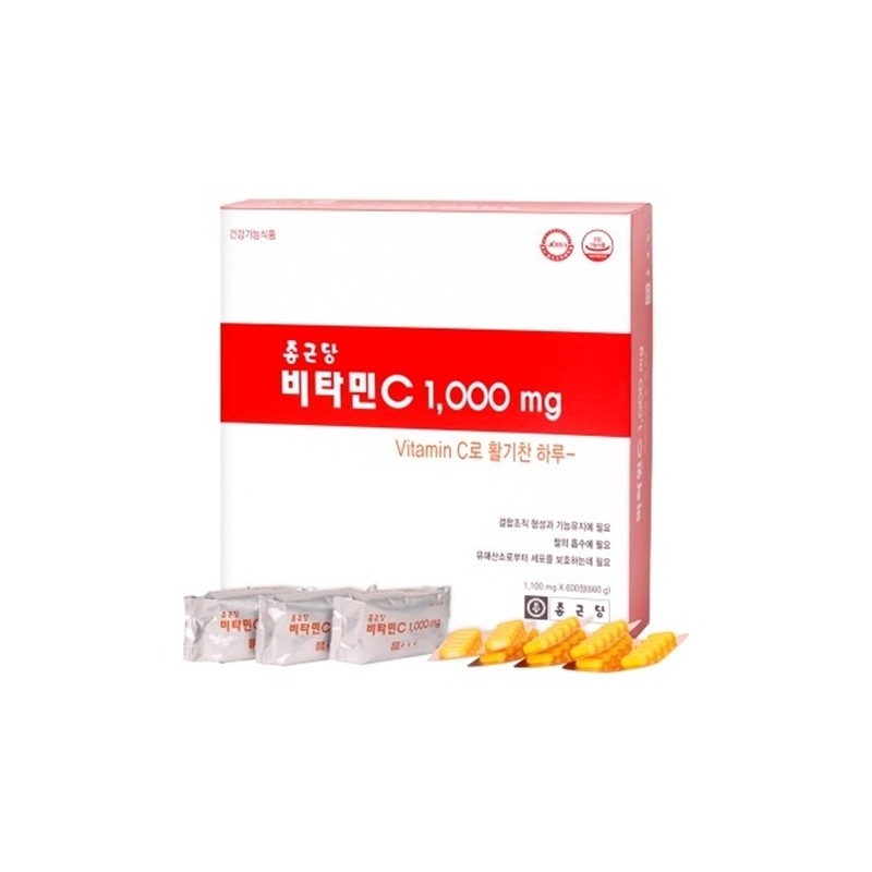 Chong Kun Dang Vitamin C Vitamin C Tablets 1000mg 600