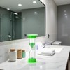 2 Minute Plastic Sand Timer Hourglass Sand Clock with Suction