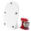 Vesaneae Acrylic Kitchen Mixer Mat, Convenient Sliding Tray, Compatible with