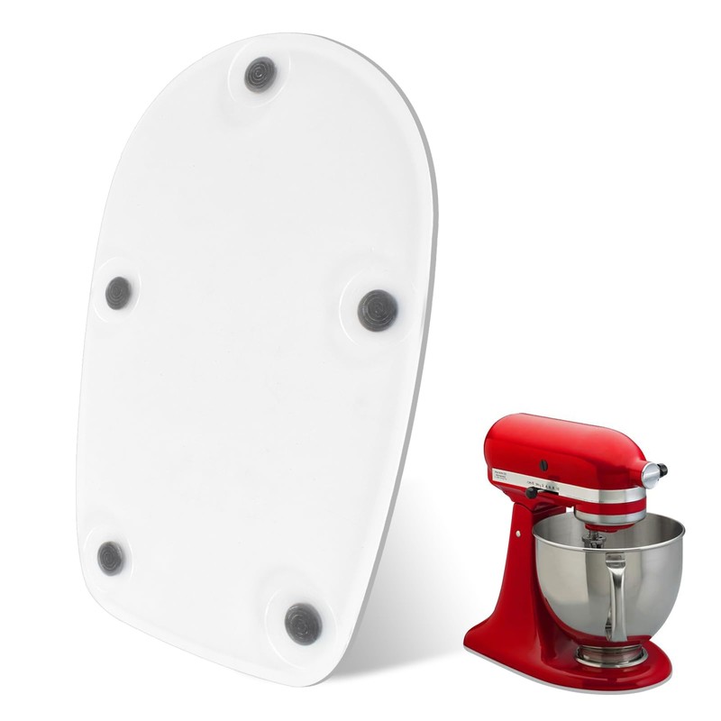 Vesaneae Acrylic Kitchen Mixer Mat, Convenient Sliding Tray, Compatible with