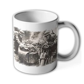 #6851 R 12 Motorcycle with Sidecar Team Terrain Photo WK 2 Cup