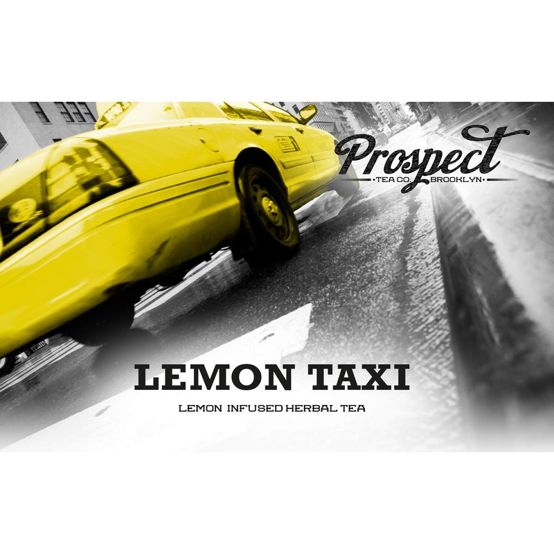 Prospect Tea Decaffeinated Lemon Taxi Herbal Tea Pods Compatible with