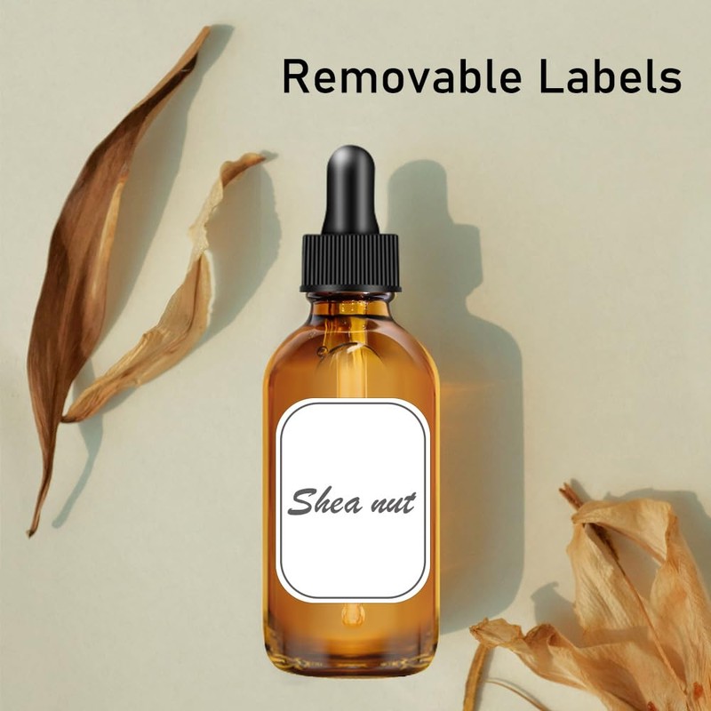 Bumobum 2 oz Clear and Amber Bottle, 2 pack Glass