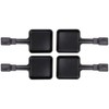 4 x Raclette Pans 23178 10 x 10 cm, Extra