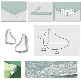 Corner Protector for Baby, 10pcs Protectors Guards - Furniture Corner Guard & Edge Safety Bumpers - Baby Proof Bumper & Cushion to Cover Sharp Furniture & Table Edges - Clear and Transparent