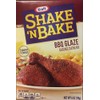 Shake 'N Bake BBQ GLAZE Seasoned Coating Mix 7oz. (4