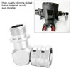 110 Degree Chrome Plated Brass Regulator Swivel Adapter Connector for