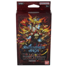 Bandai | Battle Spirits Saga: Starter Deck [SD01] | Trading Card Game | Ages 9+ | 2 Players | 20-30 Minutes Playing Time
