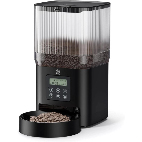 Olelica "Automatic Cat Feeder, Automatic Dog Food Dispenser 5L Programmable