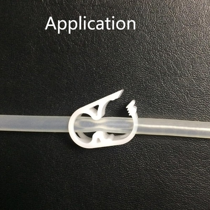 SagaSave 10pcs 6-12mm Plastic Adjustable Water Stop Clamp Laboratory Valve