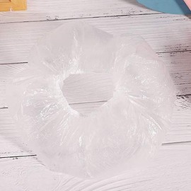 Gorro de ducha desechable para cabezas pequeñas: accesorio de belleza impermeable, inodoro y ecológico, perfecto para uso en salones de belleza, hotel