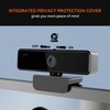 Nuroum V11 2K Webcam for PC, with Noise-Cancelling Microphone &