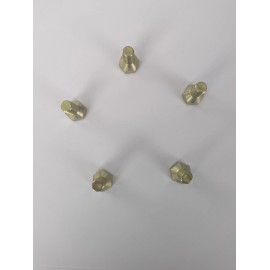 For John Deere TRAIL Gator Wheel Bolts for John Deere VG12353 5-Pk ORIGINAL Zinc/Yellow USA MFG