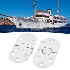 Marine Grade Hinge 2 Pieces Heavy Duty Door Hinge 316 Stainless Steel Marine Grade Hinge for Boat RV Door Window