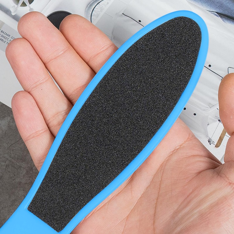 8-Piece Double-Sided Foot Pedicure Board, Double Sided Thick and Thin