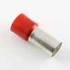 3/0 Ga. Red Insulated Ferrules, 0.98" Pin Lg. - (Pack